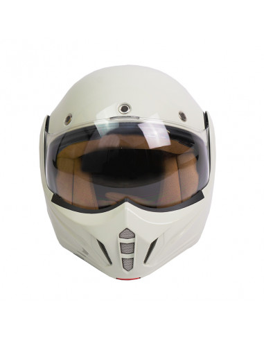 Casco modular 180 Tech blanco hueso de By City