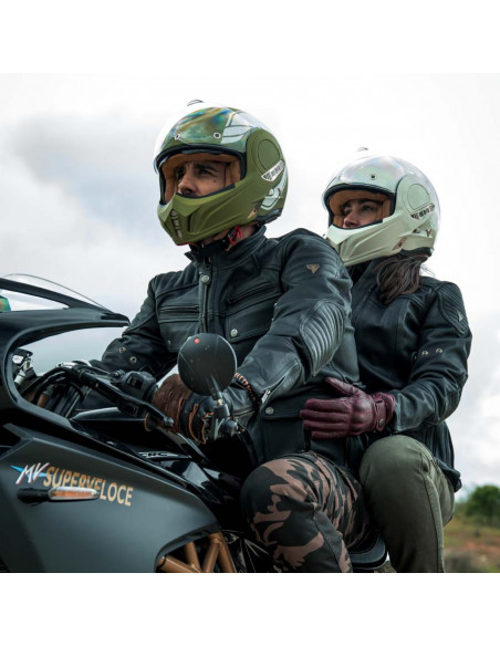 Casco modular 180 Tech blanco hueso de By City