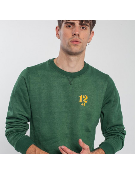 Sudadera Twelve 12+1 de color verde