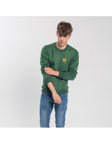 Sudadera Twelve 12+1 de color verde