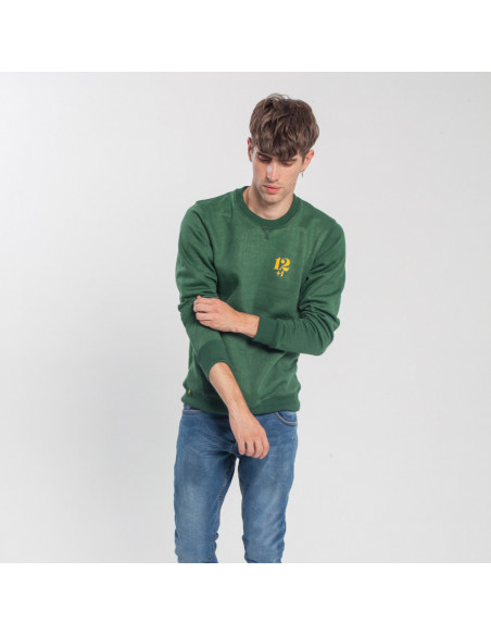 Sudadera Twelve 12+1 de color verde