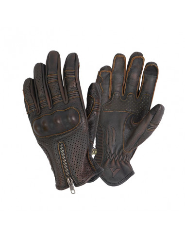 Guantes de verano Amsterdam en marrón oscuro de By City