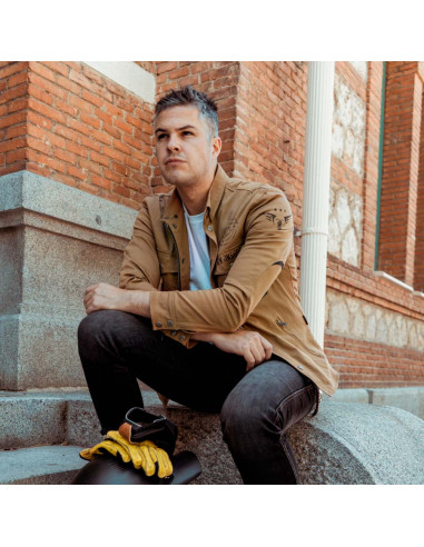 CHAQUETA BY CITY SUV MAN BEIGE