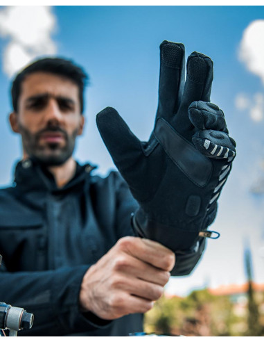 Guantes Portland II de By City en Gris para hombre