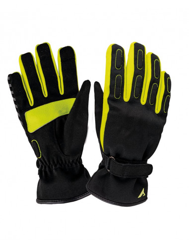 Guantes Portland II de By City en Amarillo y Negro para hombre