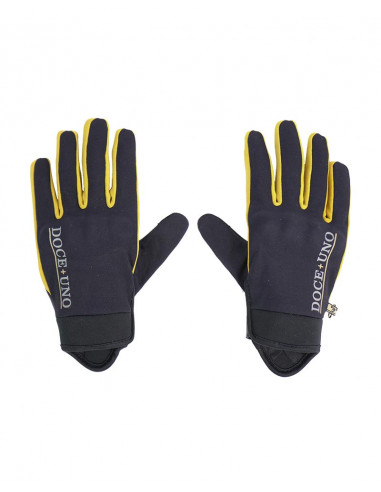 Guantes Forest 12+1 Negros y Amarillos