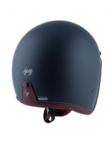 Casco Jet abierto Two Strokes en azul mate